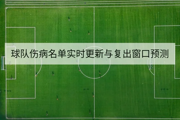 球队伤病名单实时更新与复出窗口预测