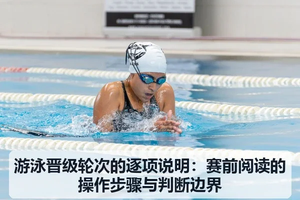 游泳晋级轮次的逐项说明:赛前阅读的操作步骤与判断边界